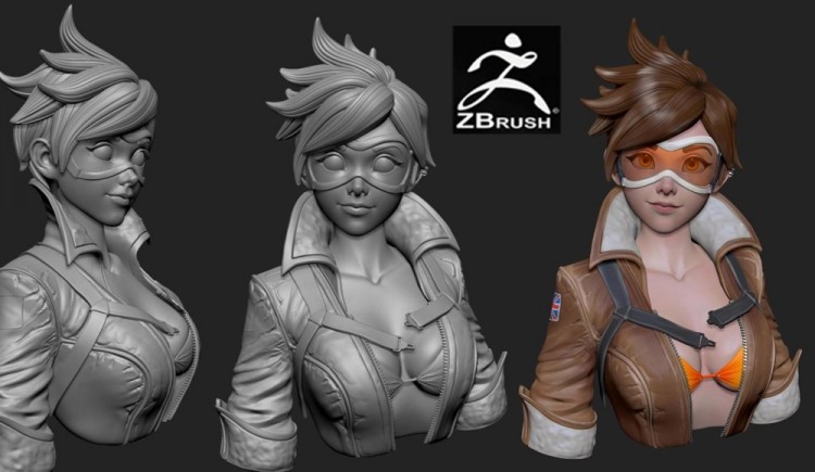 【模型】Zbrush是什么的，在游戏中的作用