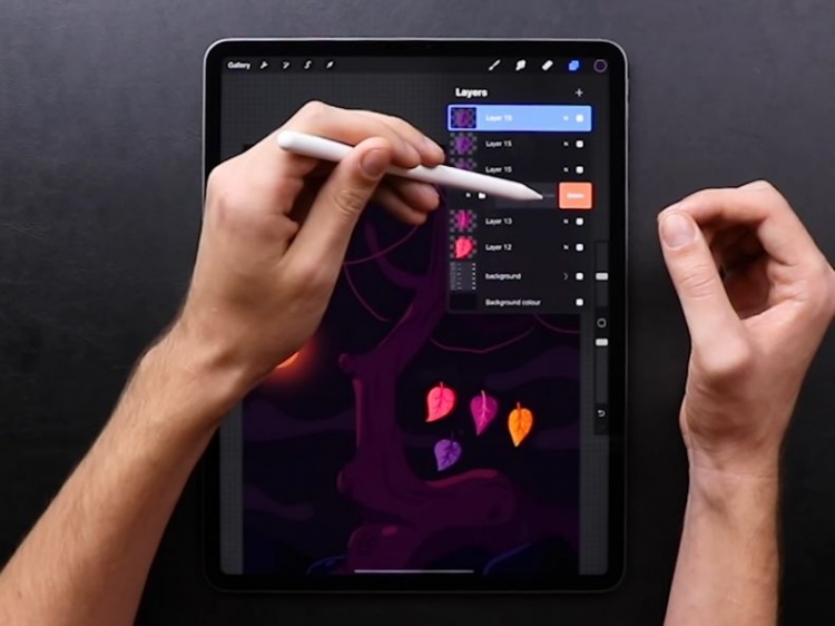 【图层】procreate怎么吸取颜色？procreate取色方法介绍