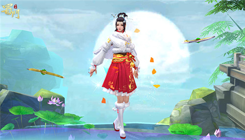 祈福己亥《蜀门手游》2019新年定制时装仙灵_游戏资讯-游民部落(gamecolg.com)