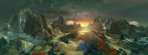 挥毫泼墨尽染乱世《墨三国》国风场景原画曝光_游戏资讯-游民部落(gamecolg.com)