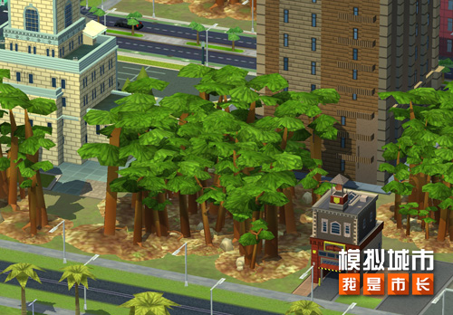 《模拟城市：我是市长》植树节建筑抢先看_游戏资讯-游民部落(gamecolg.com)
