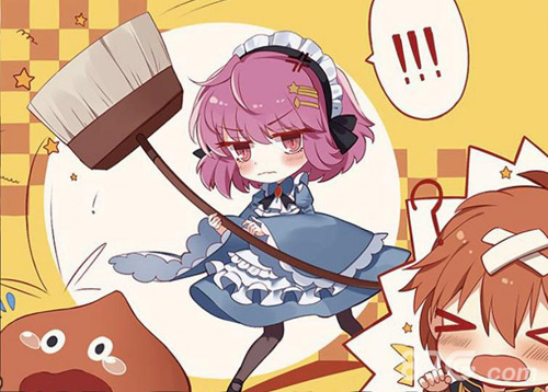 《姬魔恋战纪》居所不速之客史莱姆跟艾斯的关系_游戏资讯-游民部落(gamecolg.com)