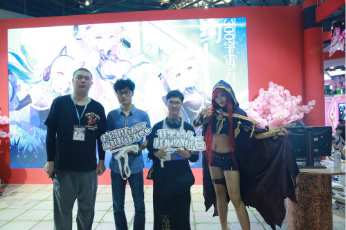 跳跃网络CCGEXPO2019展台引围观玩家互动欢乐多_游戏资讯-游民部落(gamecolg.com)