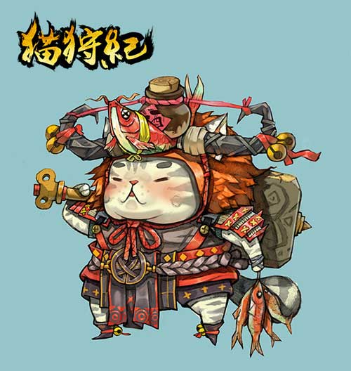 《猫狩纪》即将开启探险内测独特和风原画赏析_游戏资讯-游民部落(gamecolg.com)