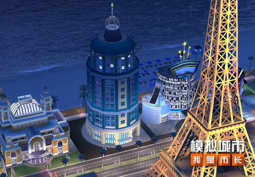 《模拟城市：我是市长》钜献不夜城建筑_游戏资讯-游民部落(gamecolg.com)