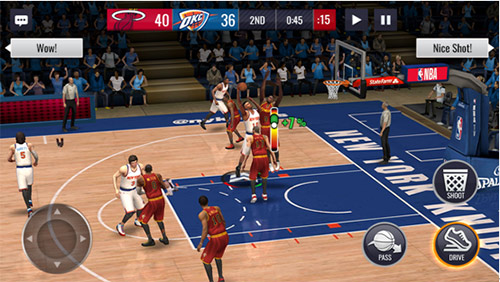 《NBALIVEMobile》手游:是时候考验真正的技术了_游戏资讯-游民部落(gamecolg.com)