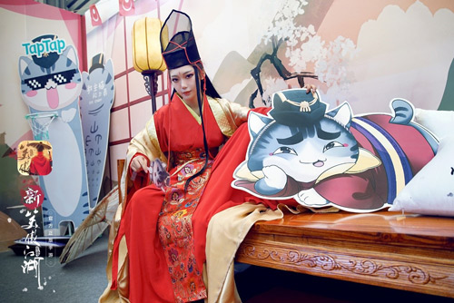 黑木崖吸猫《新笑傲江湖》成萤火虫漫展著名景点_游戏资讯-游民部落(gamecolg.com)