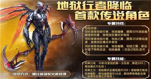死神降临《生死狙击》手游传说角色地狱行者来袭_游戏资讯-游民部落(gamecolg.com)