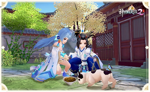 老婆和狗全都有《神雕侠侣2》手游佳人萌宠伴你同游_游戏资讯-游民部落(gamecolg.com)