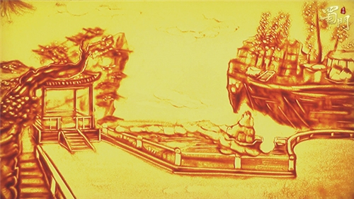 沙画大片演绎温馨家园《蜀门手游》仙府聚爱为家_游戏资讯-游民部落(gamecolg.com)