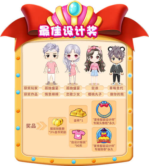 《推理学院》夏日服装设计大赛圆满落幕_游戏资讯-游民部落(gamecolg.com)