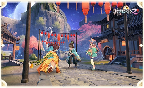 郭襄逛庙会《神雕侠侣2》手游竟有如此多秘密_游戏资讯-游民部落(gamecolg.com)