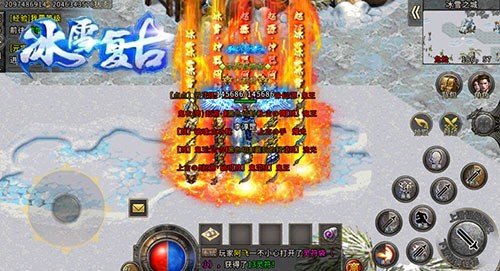 《冰雪复古》引爆热血PK战自由战斗_游戏资讯-游民部落(gamecolg.com)