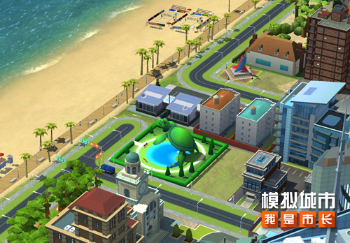 《模拟城市:我是市长》用绿色灌木打造城市景观_游戏资讯-游民部落(gamecolg.com)