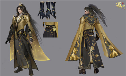 轻奢黑金风《蜀门手游》全新时装霸气亮相_游戏资讯-游民部落(gamecolg.com)