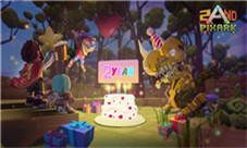PixArk方块方舟两周年版本上线纪念版披风显王者之风