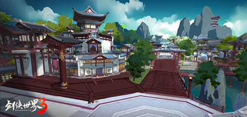 江湖美景尽收于此《剑侠世界3》场景概念原画曝光_游戏资讯-游民部落(gamecolg.com)