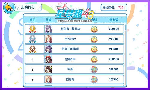 《星梦想48》巡演PK开始大佬请受我一拜_游戏资讯-游民部落(gamecolg.com)