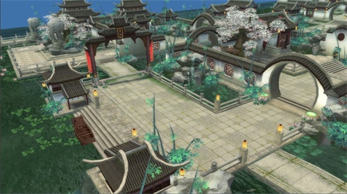 还原江南古典园林《天龙3D》苏州场景全新迭代_游戏资讯-游民部落(gamecolg.com)