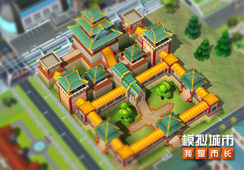 《模拟城市：我是市长》全新中国建筑抢先看_游戏资讯-游民部落(gamecolg.com)