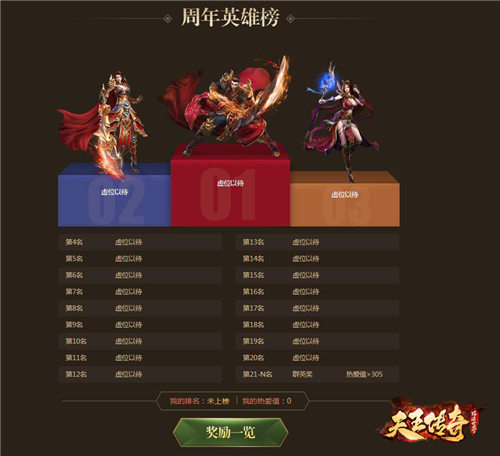 天王传奇周年庆围观郭富城再现经典传奇_游戏资讯-游民部落(gamecolg.com)
