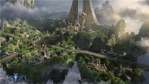 魔幻大陆无奇不有《天空之门》大世界全景一揽_游戏资讯-游民部落(gamecolg.com)