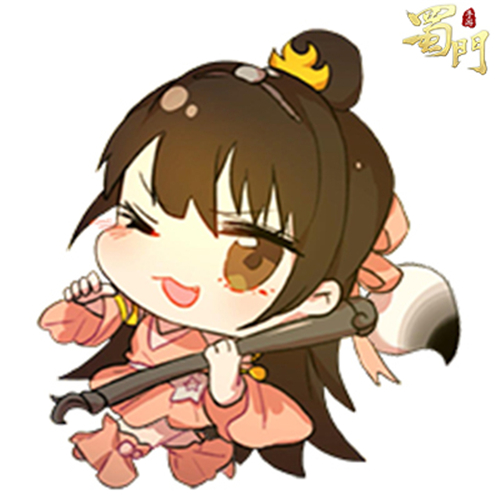 聊天必备神器《蜀门手游》主题表情包Q萌上线_游戏资讯-游民部落(gamecolg.com)