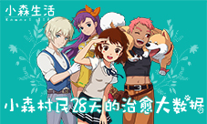 《小森生活》玄鸟测试盘点小森村民28天的治愈大数据