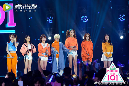 《创造101》火箭少女成团回顾那些最美最炸的舞台_游戏资讯-游民部落(gamecolg.com)