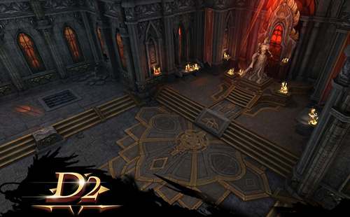 经典暗黑魔幻大世界《D2》手游场景图曝光_游戏资讯-游民部落(gamecolg.com)