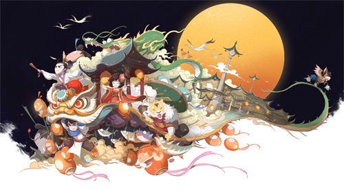 国庆中秋双节将至！大话手游六大狂欢活动好礼来袭_游戏资讯-游民部落(gamecolg.com)