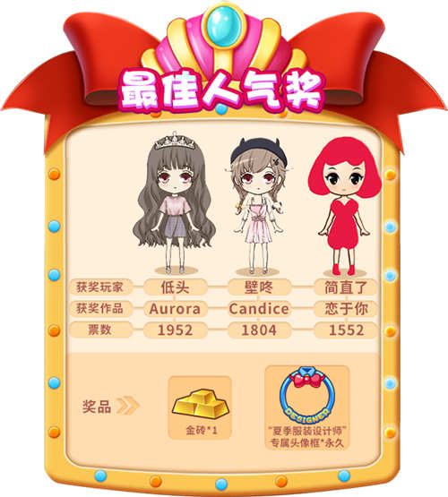 《推理学院》夏日服装设计大赛圆满落幕_游戏资讯-游民部落(gamecolg.com)