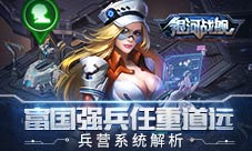 富国强兵任重道远《银河战舰》兵营系统解析
