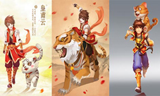 《天书奇谈》手游角色原画绘制曝光