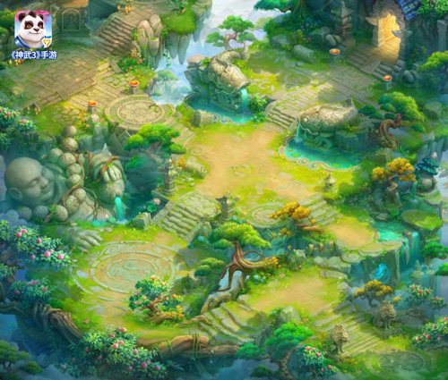 《神武3》手游琉璃塔全新地图上线_游戏资讯-游民部落(gamecolg.com)