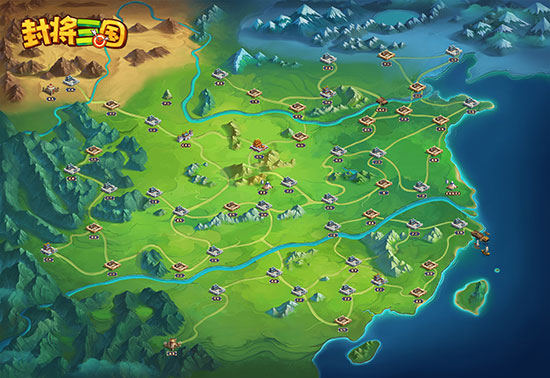 沙盒剧情RPG单机手游《封将三国》大地图曝光_游戏资讯-游民部落(gamecolg.com)