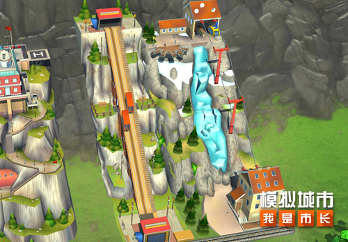 《模拟城市：我是市长》打造阿尔卑斯游览线_游戏资讯-游民部落(gamecolg.com)