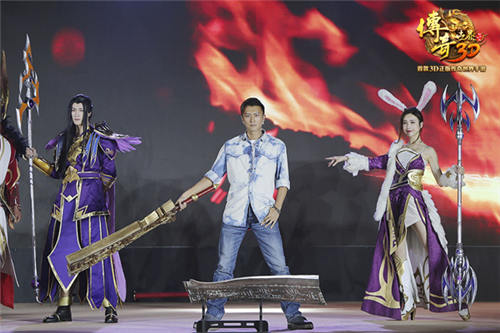 谢霆锋为你转身《传奇世界3D》代言人登场中国新歌声_游戏资讯-游民部落(gamecolg.com)