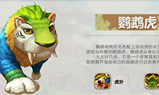 疯狂原始人手游鹦鹉虎怎么样宠物技能属性图鉴