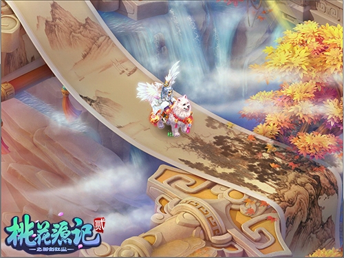 喜迎新春《桃花源记2》微笑天使“踏雪”来袭_游戏资讯-游民部落(gamecolg.com)