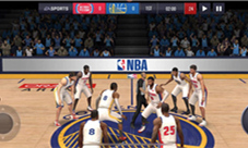 湖人总冠军?《NBALIVEMobile》助老詹一臂之力