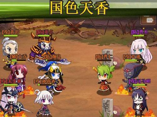 国色天香我去玩《萌斗魏蜀吴》大乔技能介绍_游戏资讯-游民部落(gamecolg.com)