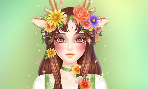 《巴啦啦魔法美妆2》清新唯美妆容诠释浪漫春意_游戏资讯-游民部落(gamecolg.com)