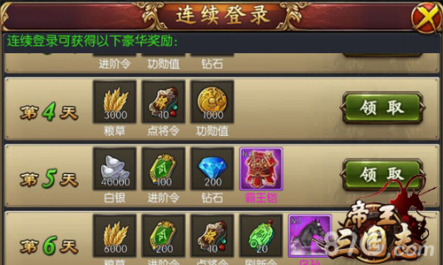 五一回归闷声发大财《帝王三国志》连登福利大派送_游戏资讯-游民部落(gamecolg.com)