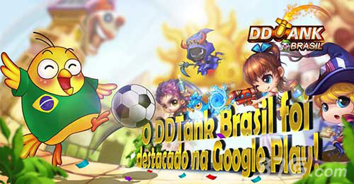 《DDTankBrasil》再次荣获巴西谷歌商店首页推荐_游戏资讯-游民部落(gamecolg.com)