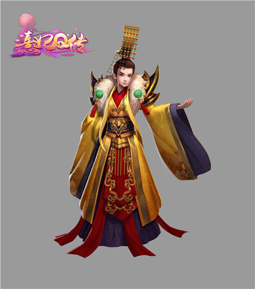《熹妃Q传》3D人物玲珑亮相美人卷珠帘_游戏资讯-游民部落(gamecolg.com)