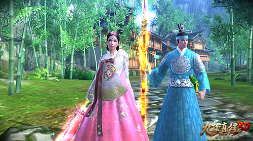 《九阴真经3D》周年庆资料片花前月下今日安卓来袭_游戏资讯-游民部落(gamecolg.com)
