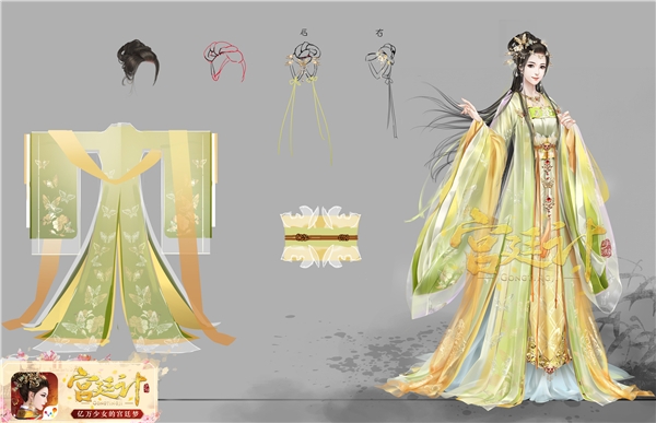 诠释立体主张《宫廷计》手游主角模型曝光_游戏资讯-游民部落(gamecolg.com)