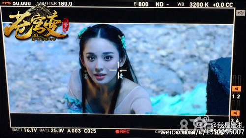 苍穹变手游美杜莎扮演者娜扎剧照曝光_游戏资讯-游民部落(gamecolg.com)