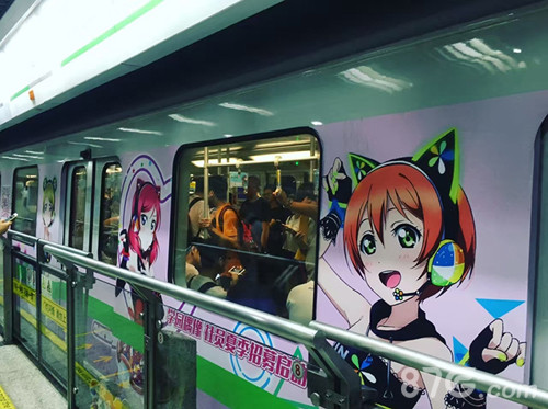 《lovelive!学园偶像祭》“痛地铁”现身魔都!_游戏资讯-游民部落(gamecolg.com)